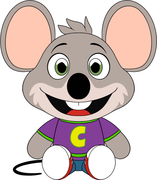 Moderner Chuck E. Cheese Plüsch (23cm)