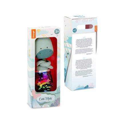 Peluche Andy le Dragon : Sirène