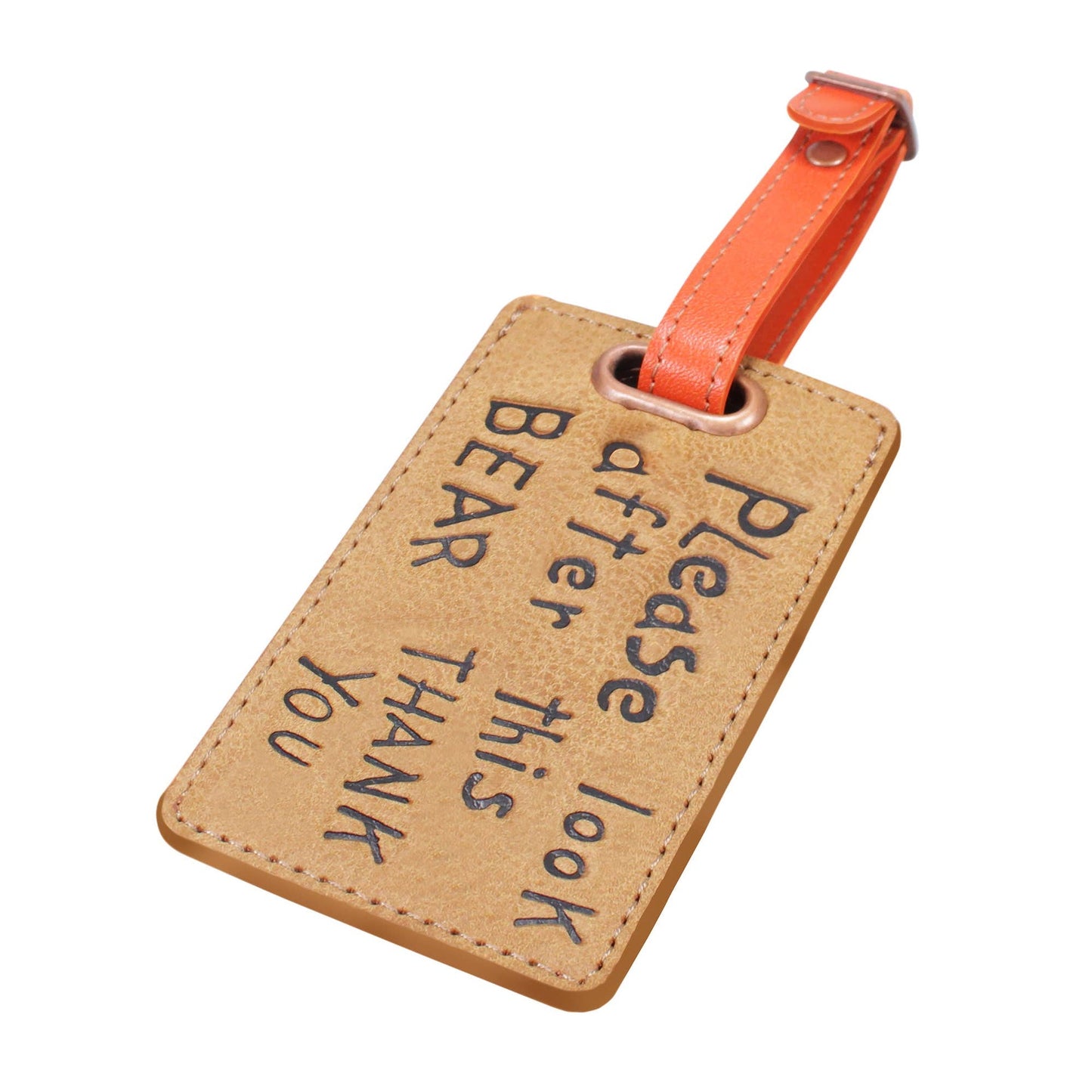 Luggage tag – Paddington – please look after this bear