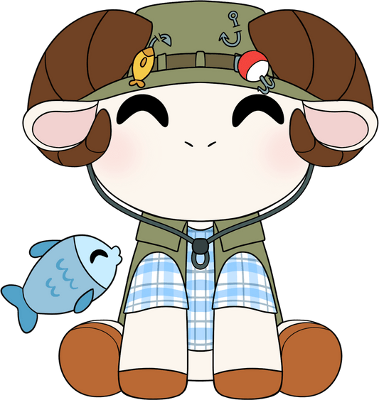 Fischer Rammie Plüschtier (23 cm)