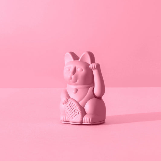 Lucky Hot Pink Mini Cat