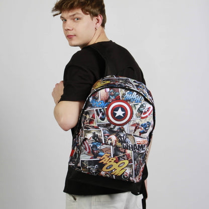 Rucksack HS FAN 2.2 Marvel Captain America „Comic“