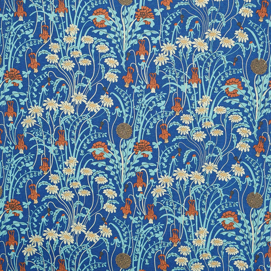 Recycled cotton tea towel Wildflowers
