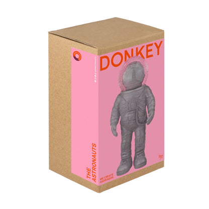 boule a neige astronaute geant gris donkey