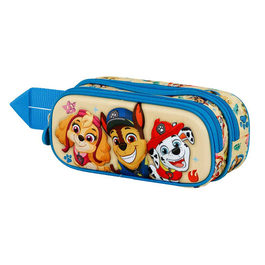 Paw Patrol Freundschaft 3D Doppel-Federmäppchen, Blau