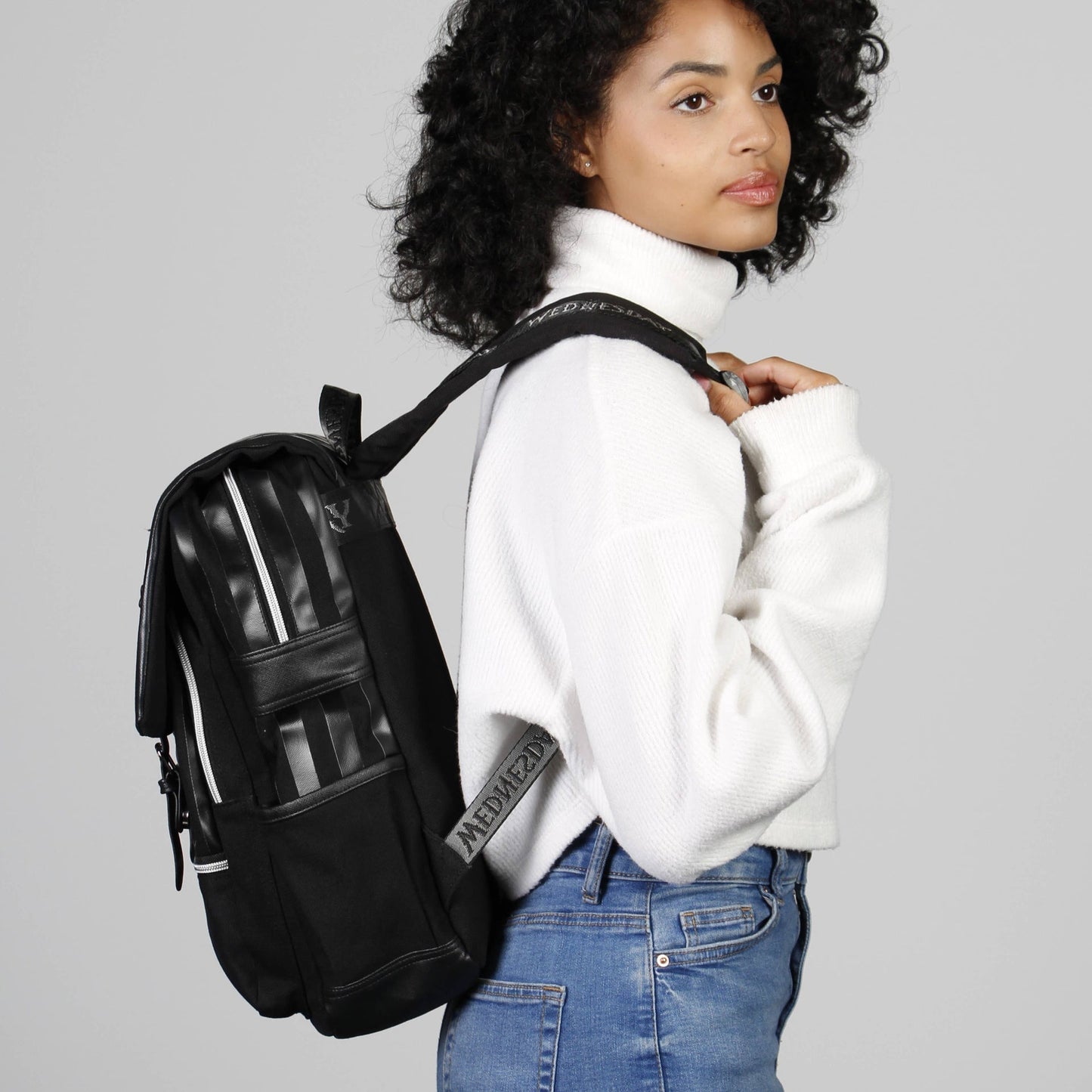 Black Oxford Wednesday Uniform Backpack
