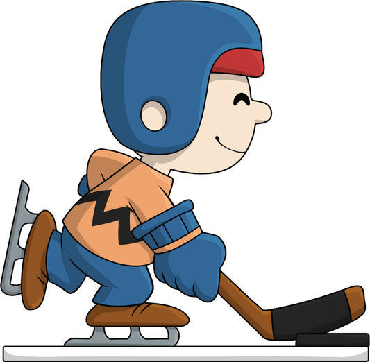 Eishockey Charlie Brown