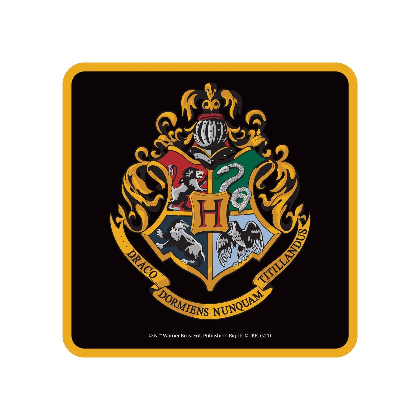 Harry Potter Untersetzer - Hogwarts Wappen