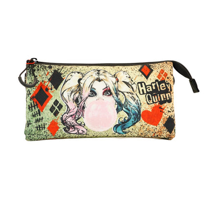 Trousse Triple DC Comics Harley Quinn « Mad Love »