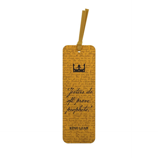 Shakespeare paper bookmark - King Lear