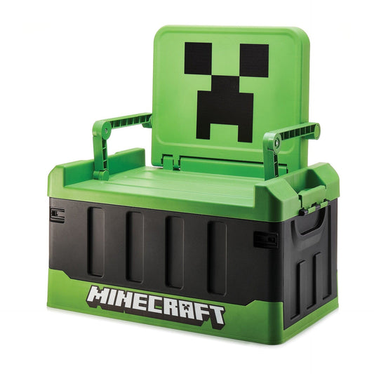 Boîte de rangement avec chaise pliante Minecraft Creeper