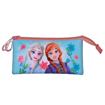 Disney Frozen 2 "Heart" Triple Pencil Case