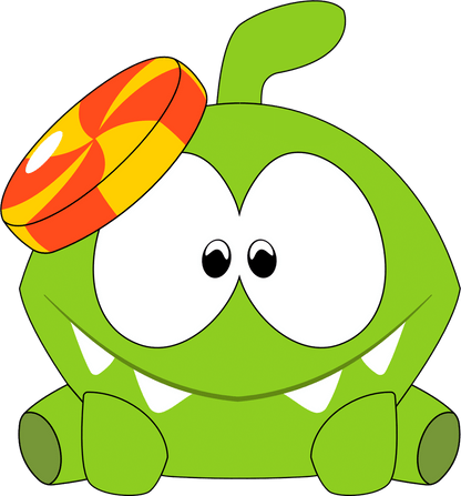 Om Nom Plüschtier (23 cm)