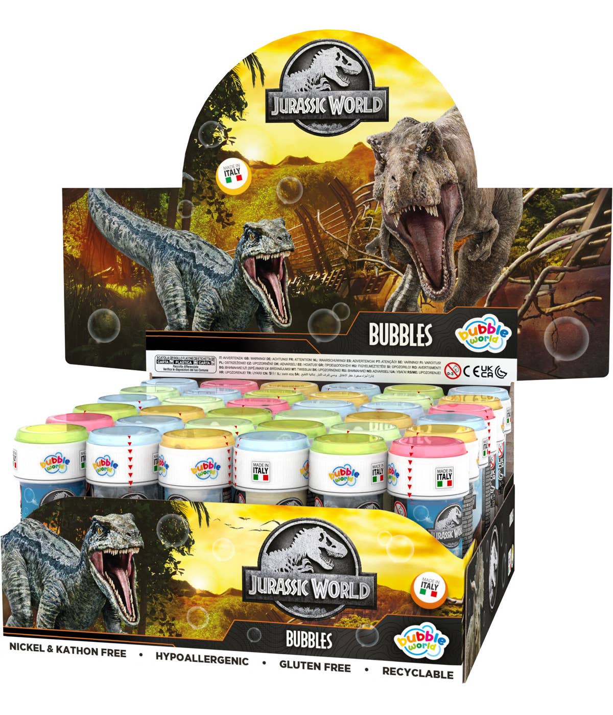 Zeepbellen - Jurassic World (36 stuks)