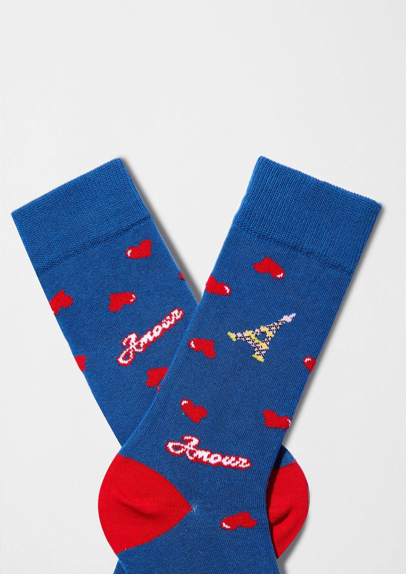 BeEmilyInParis Love Blue Socks