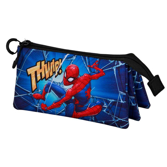 Marvel Spider-Man "Skills" Triple Pencil Case