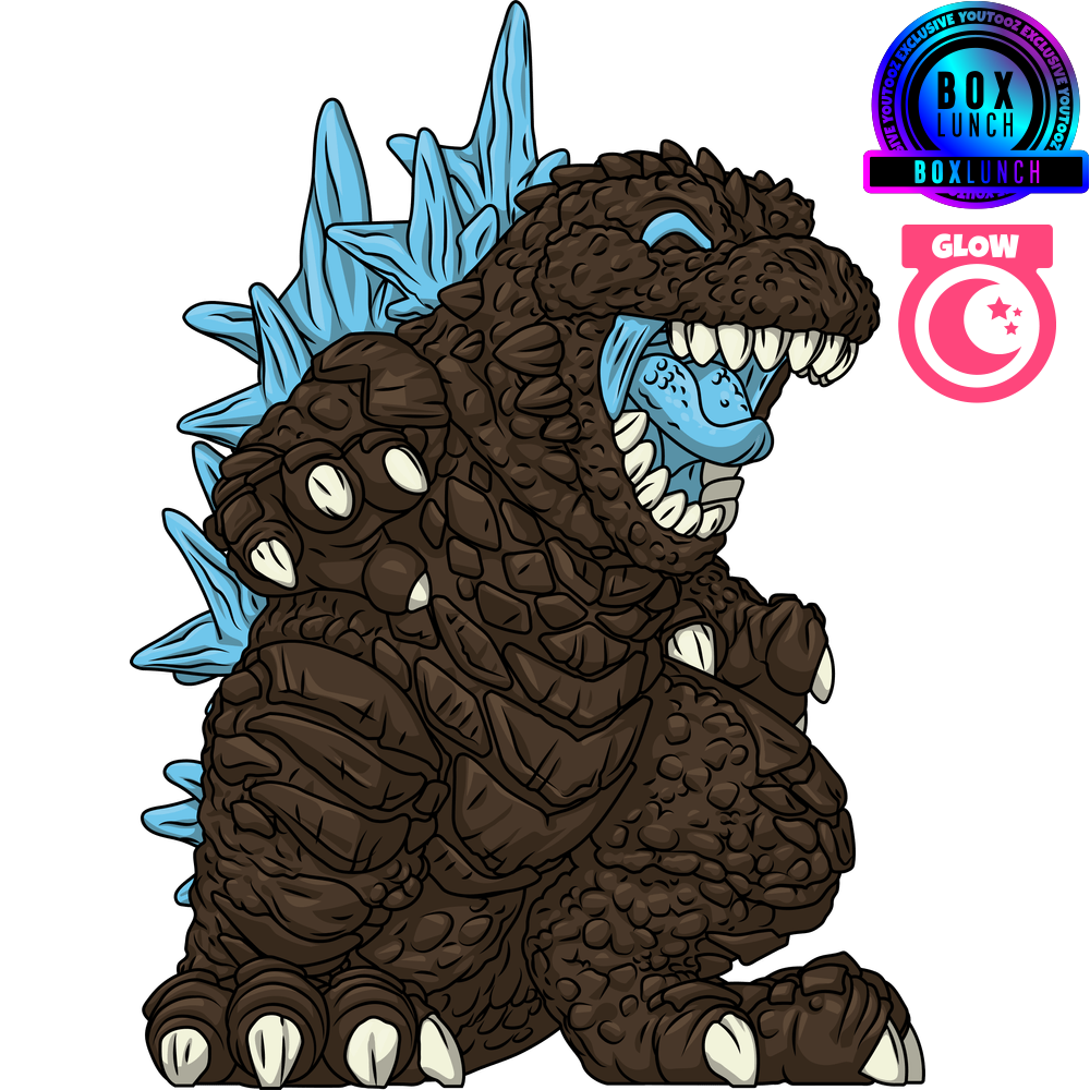 Im Dunkeln leuchtender Godzilla Minus One