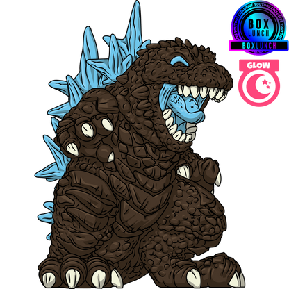 Im Dunkeln leuchtender Godzilla Minus One