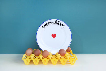 Teller „Die Familie hat Spaß“ – Superhelden