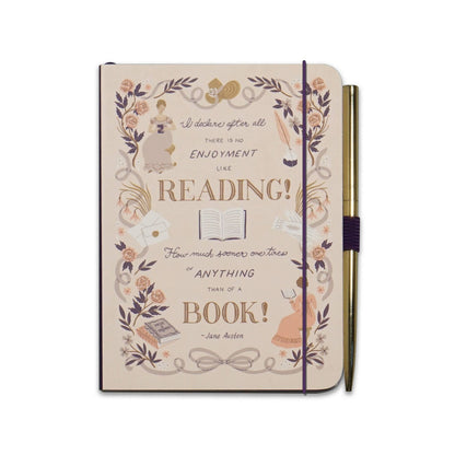 A6 Notizbuch Jane Austen – und Kugelschreiber Pulteney Press Stolz und Vorurteil