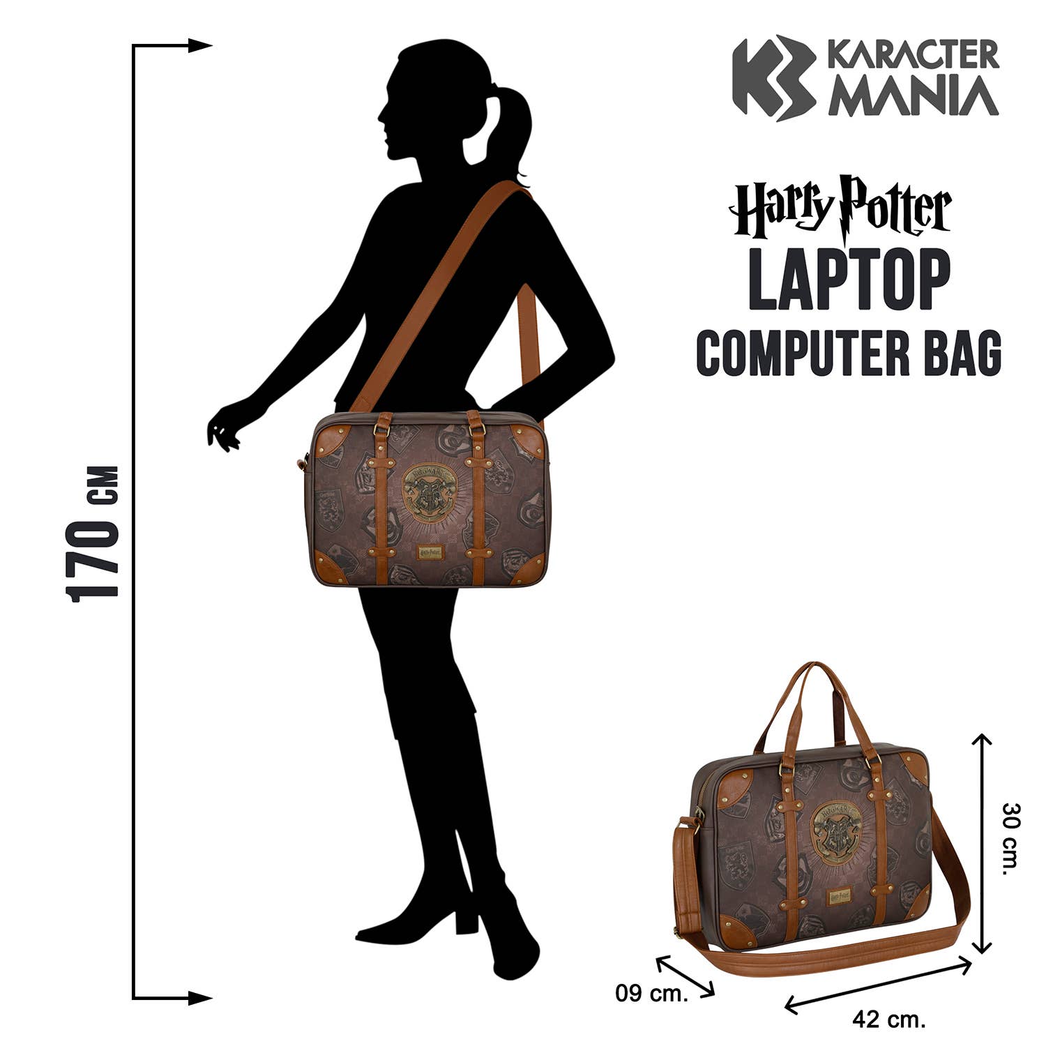 sac dordinateur laptop harry potter karactermania