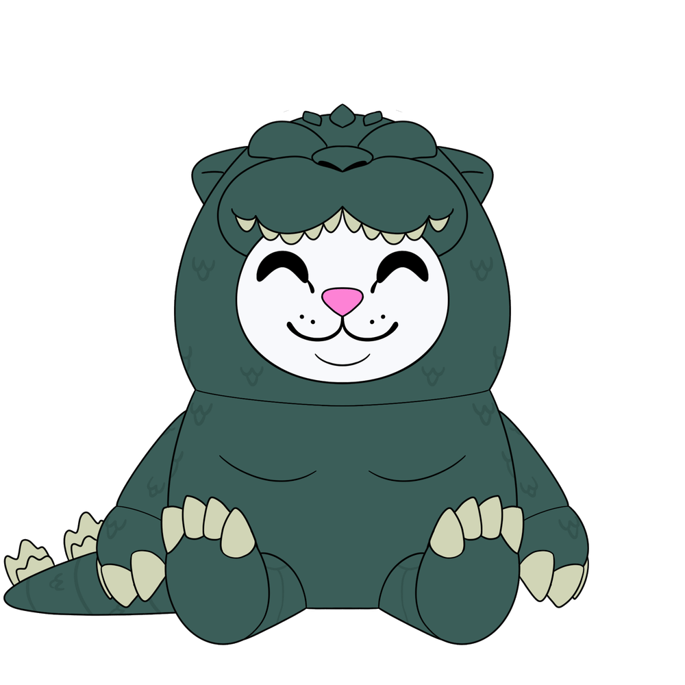 RIPnDIP X Godzilla Plüsch (23 cm)