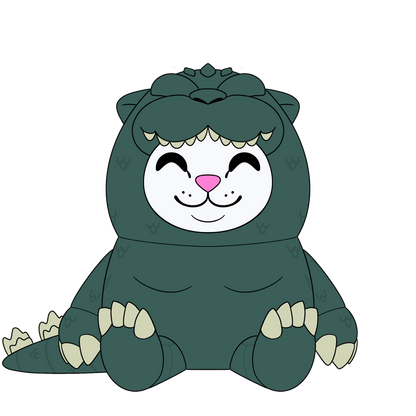 RIPnDIP X Godzilla Plüsch (23 cm)