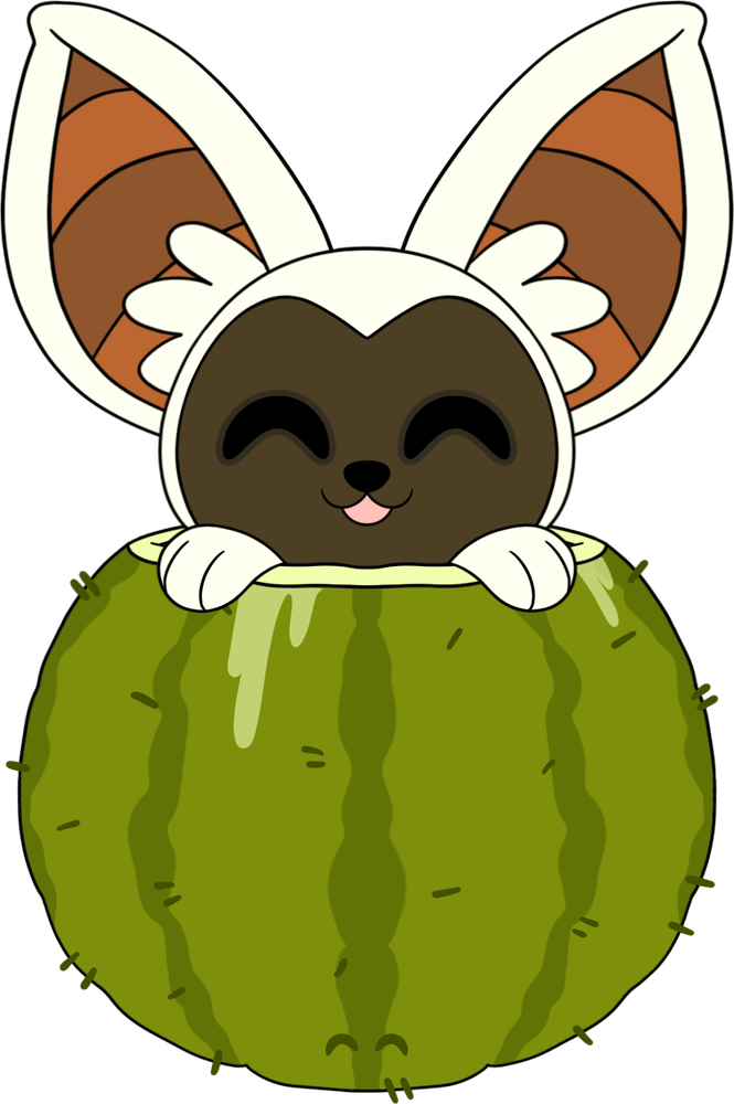 Momo Cactus Stickie (15 cm)