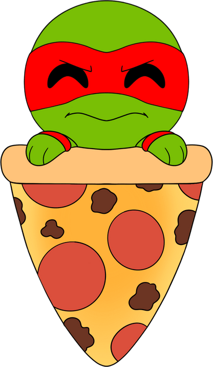 Raphael Pizza Plüschtier (23 cm)