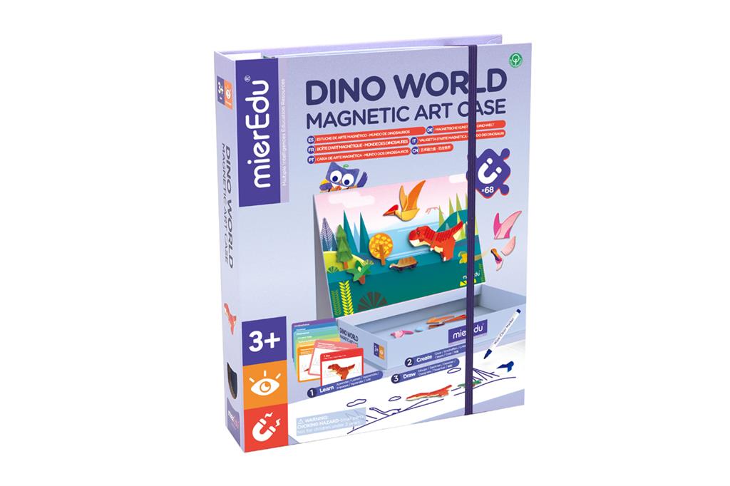 Magnetbuch - Die Welt der Dinosaurier