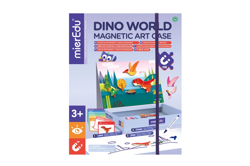 Magnetbuch - Die Welt der Dinosaurier