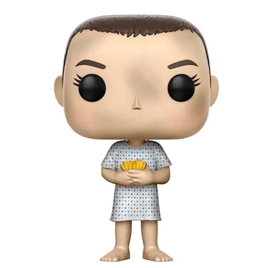 Eleven in Hospital Gown 