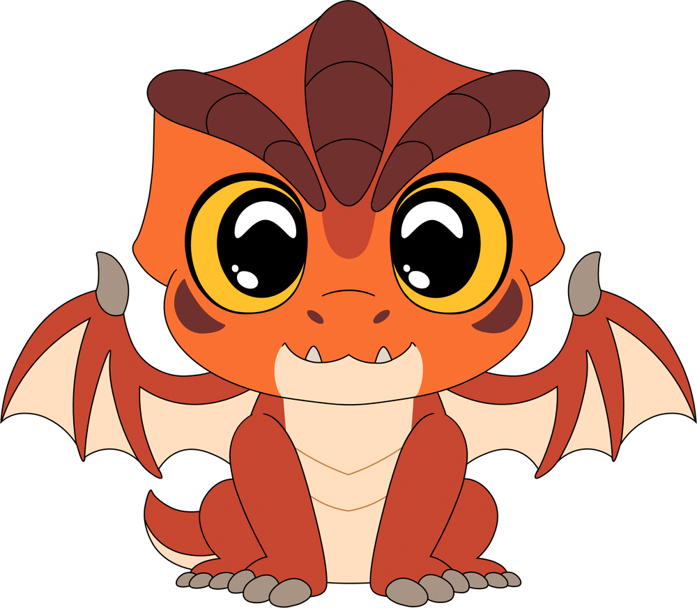 Mios Drachen-Stofftier (23cm)
