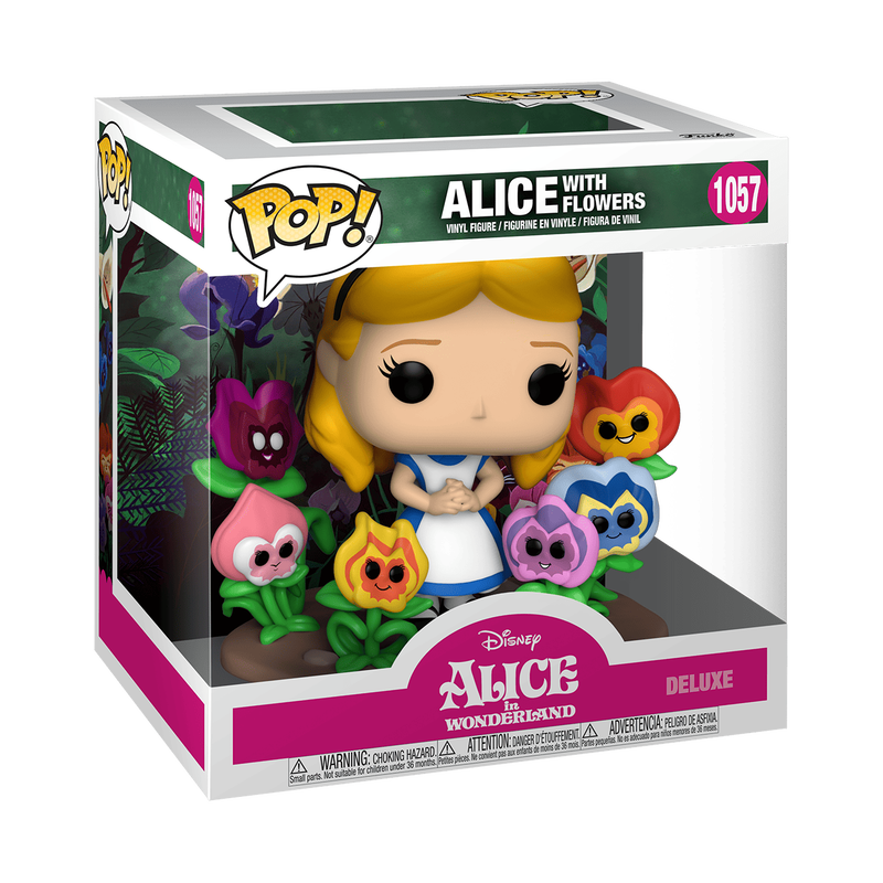 Alice with Flowers