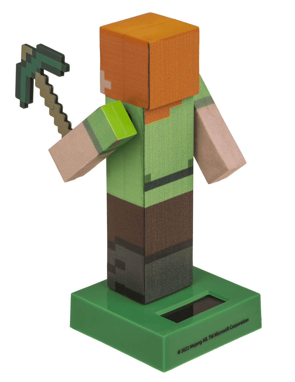 Figurine solaire – Minecraft - Alex – vue 5