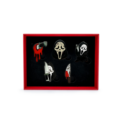Ghost Face Anstecknadel-Set