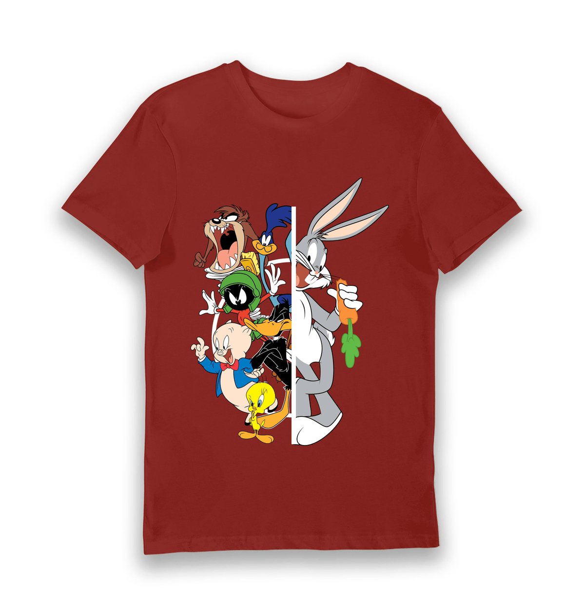 T-shirt Looney Tunes groupe de personnages