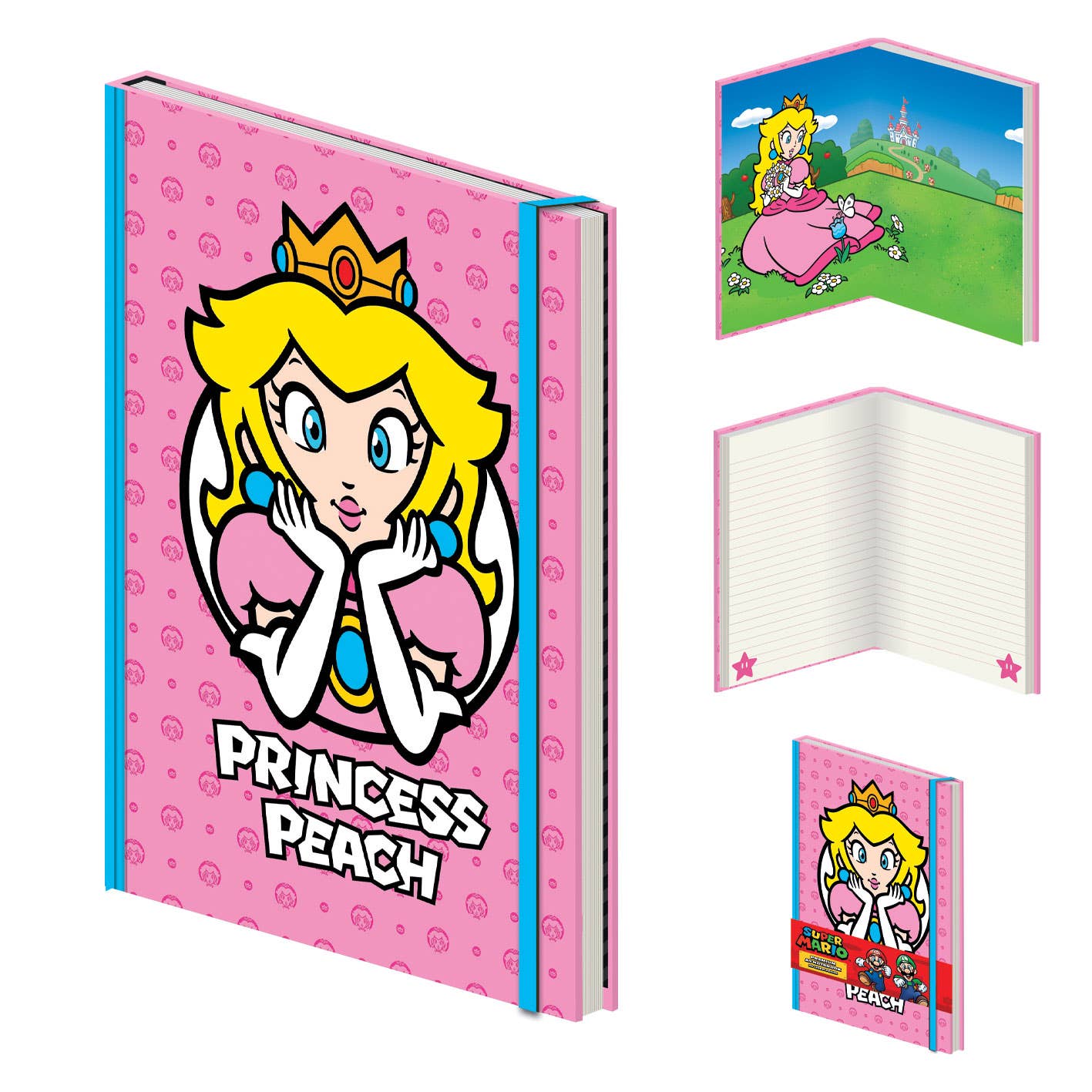 Super Mario Notebook - Princess Peach