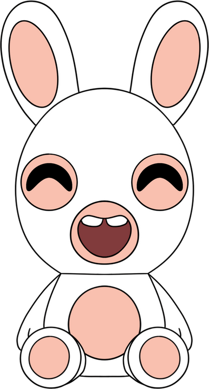 Rabbids Plüschfigur (23 cm)