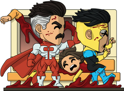 Omni-Man and Invincible