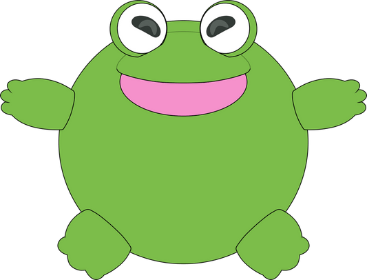 Mega Frog Plush (9in)