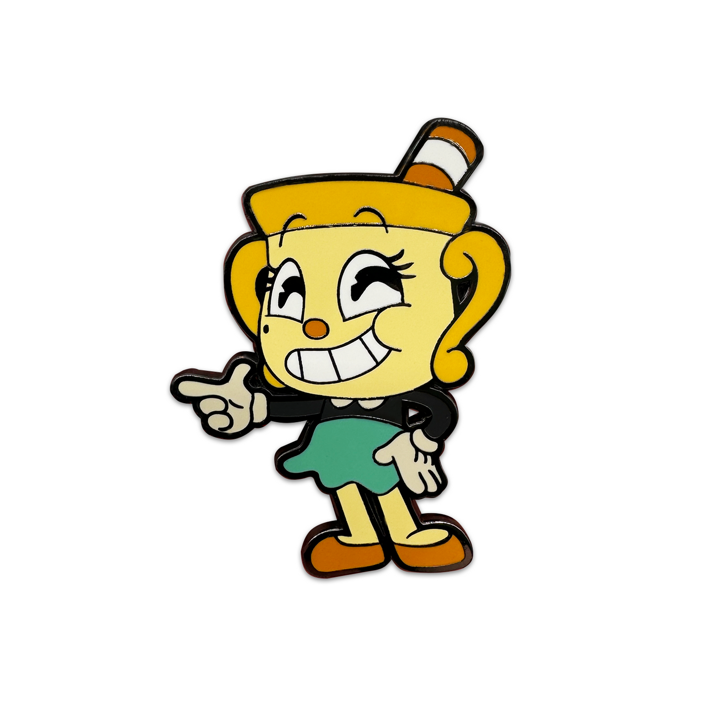 Cuphead-Anstecker-Set