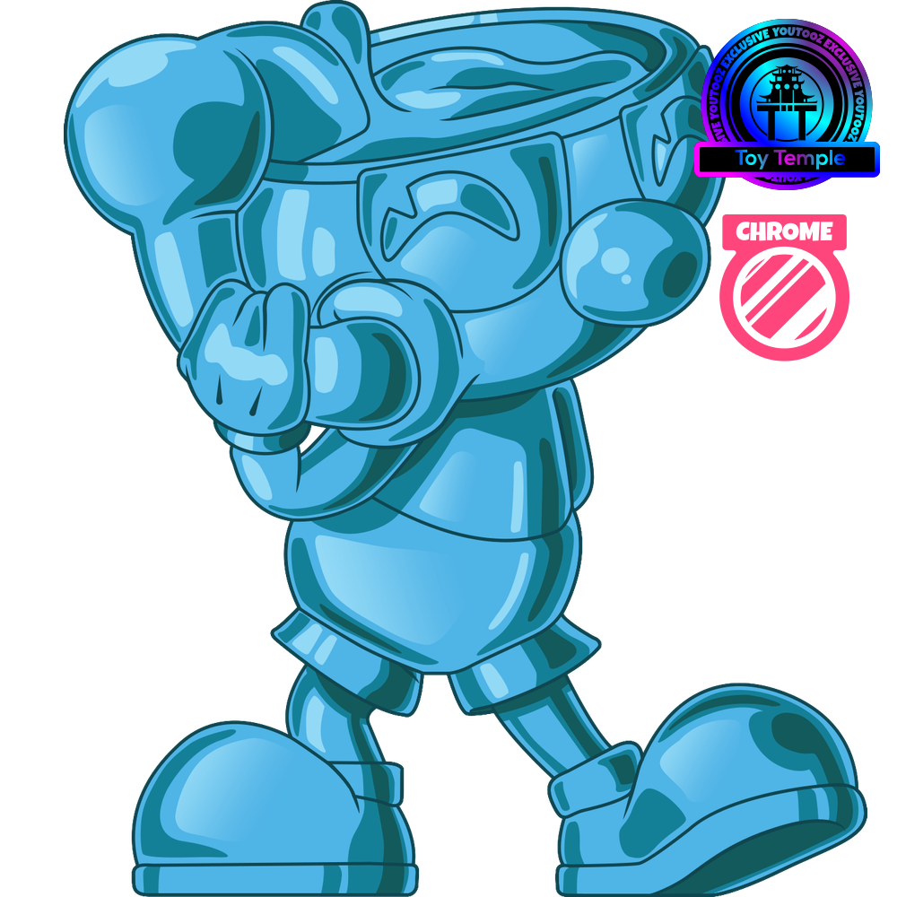Blue Chrome Mugman