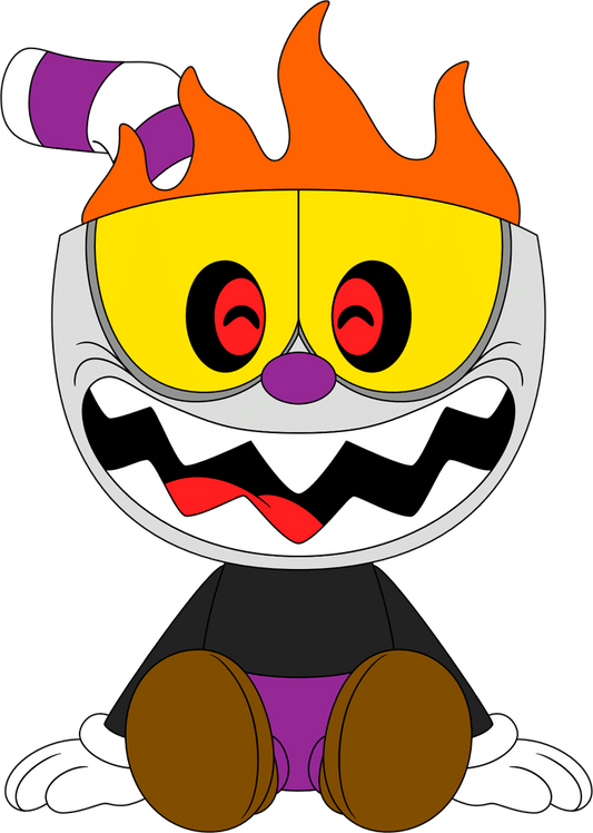 Böser Cuphead Plüsch (23cm)