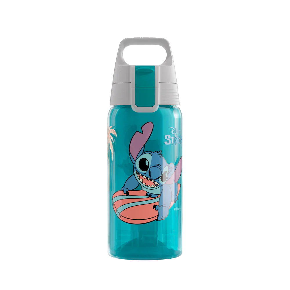 VIVA ONE Stitch Surfing 0,5L Kinder-Trinkflasche 