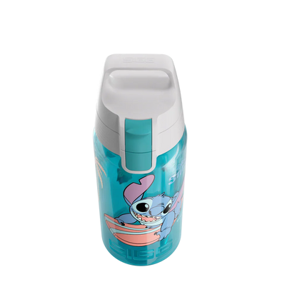 VIVA ONE Stitch Surfing 0,5L Kinder-Trinkflasche 