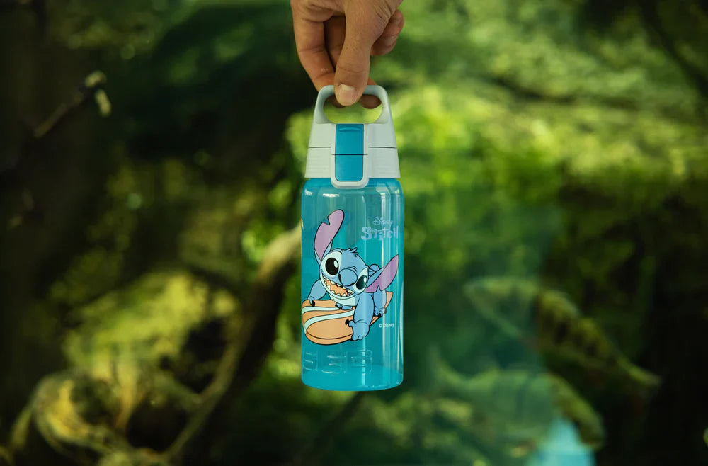 VIVA ONE Stitch Surfing 0,5L Kinder-Trinkflasche 