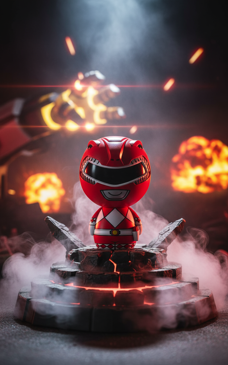 Dorbz Red Ranger (Glühen)
