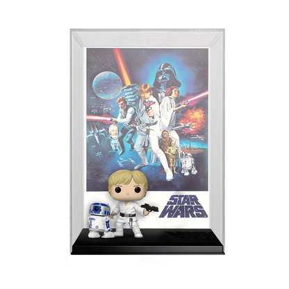 Luke Skywalker with R2-D2 - Pop! Movie Posters