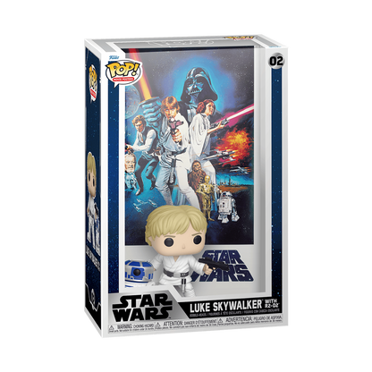 Luke Skywalker mit R2-D2 – Pop! Filmplakate